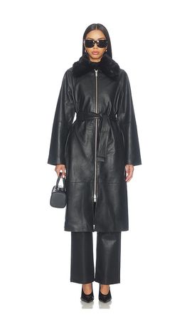 SAMSOE SAMSOE SAMSOE SAMSOE Sajuniper Shearling Coat
