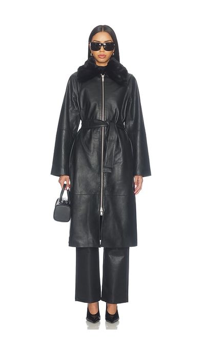 SAMSOE SAMSOE SAMSOE SAMSOE Sajuniper Shearling Coat