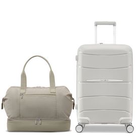 Samsonite Samsonite Better Than Basics Drop Bottom Weekender & Outline Pro Carry-On 2-Piece Set