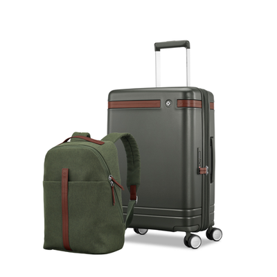 Samsonite Samsonite Virtuosa 2 Piece Set Backpack & 21" Carry On Spinner Luggage