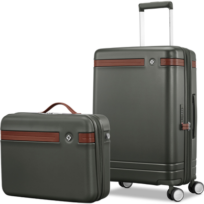 Samsonite Samsonite Virtuosa 2 Piece Set Train Case & 21" Carry On Spinner Luggage