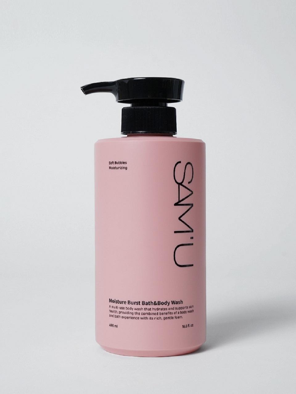 SAM’U Moisture Burst Bath and Body Wash 490ml
