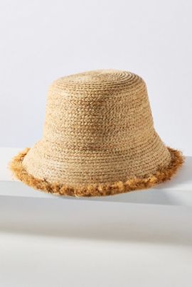 San Diego Hat Co. Frayed Edge Bucket Hat