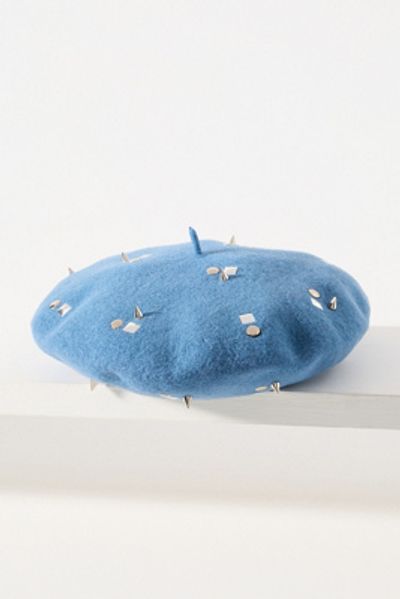 San Diego Hat Co. Last Nite Studded Wool Beret