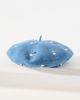 San Diego Hat Co. Last Nite Studded Wool Beret - 2