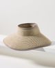 San Diego Hat Co. Wide-Brim Straw Visor - 1