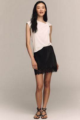 Sanctuary Asymmetrical Twisted Muscle Tee