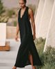 Sanctuary Cotton Linen Twist Maxi Dress - 1