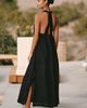 Sanctuary Cotton Linen Twist Maxi Dress - 2
