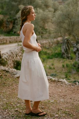 Sanctuary Matter of Time 100% Cotton Midi Skirt