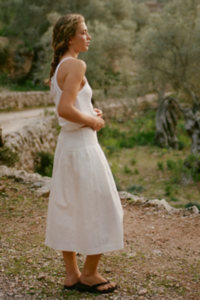 Sanctuary Matter of Time 100% Cotton Midi Skirt