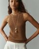 Sanctuary Natural Slate Halter Tank Top - 1