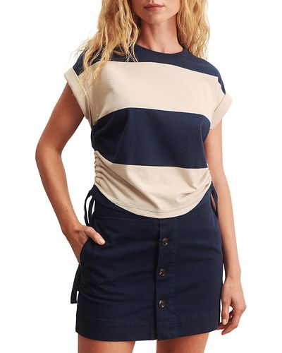 Sanctuary Sanctuary All Day Ruched Rugby Tee