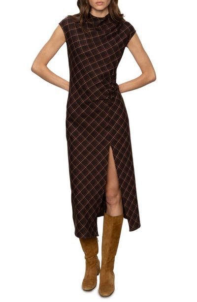 Sanctuary Sanctuary Autumn's Best Plaid Midi Dress