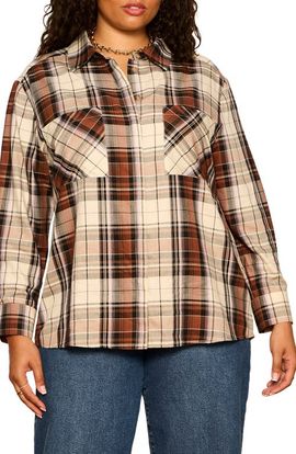 Sanctuary Sanctuary City Plaid Shirt