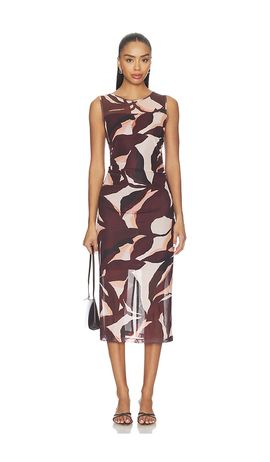 sanctuary side-tie a-line mini dress Sanctuary Side-Tie A-Line Mini Dress