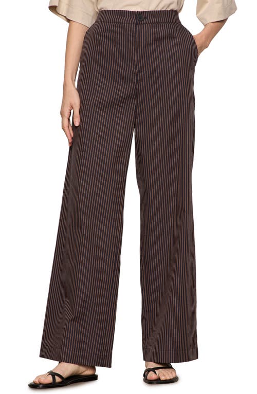 Sanctuary Sanctuary Eloise Pinstripe Wide Leg Pants
