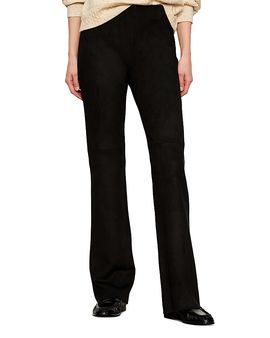 Sanctuary Sanctuary Faux Suede Flared Leggings