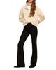 Sanctuary Sanctuary Faux Suede Flared Leggings - 6