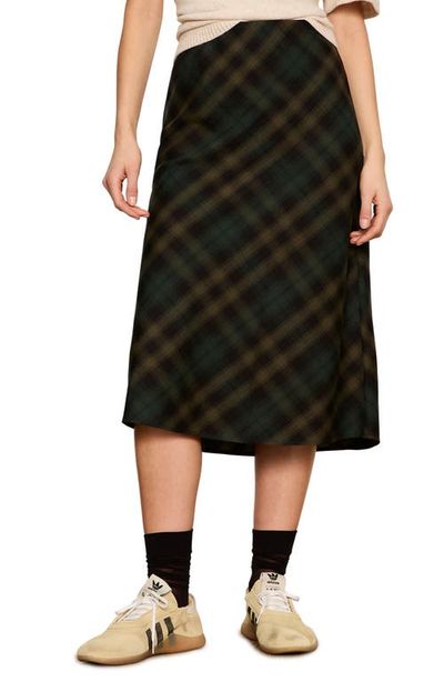 Sanctuary Sanctuary Favorite Plaid Slip Skirt
