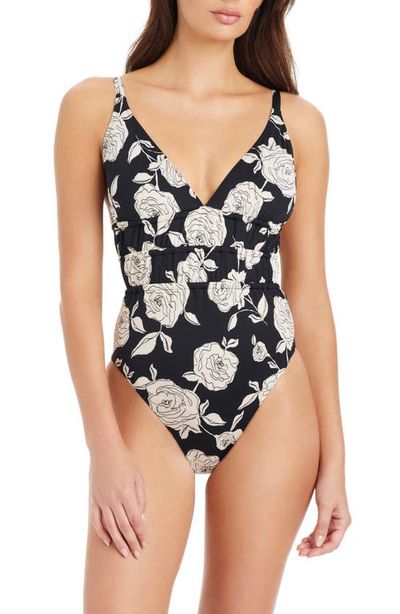 Sanctuary Sanctuary Floral Print One-Piece Swimsuit