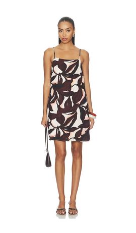 Sanctuary Sanctuary Hideaway Linen Tie Strap Dress