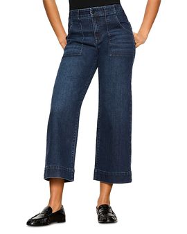 Sanctuary Sanctuary Insider Mid Rise Crop Jeans in Over The Moon
