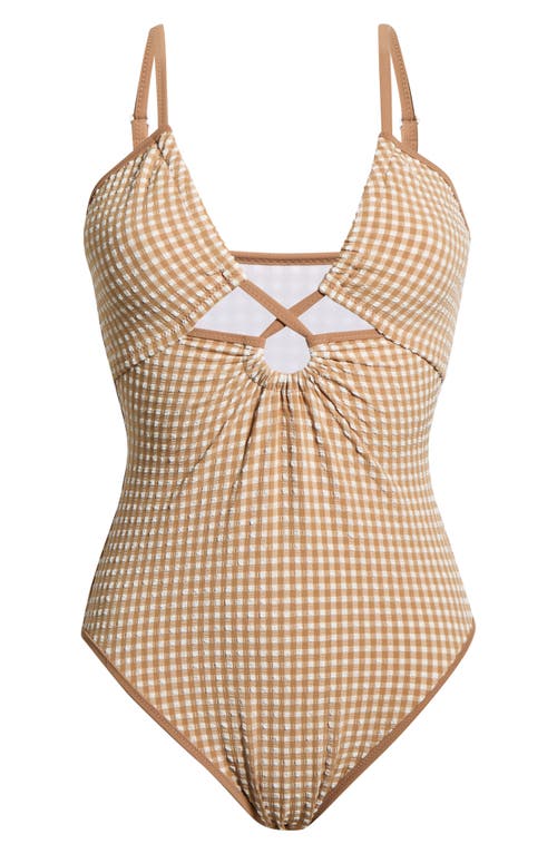 Sanctuary Sanctuary Keyhole One-Piece Swimsuit