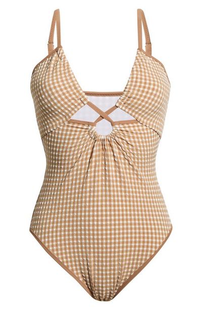 Sanctuary Sanctuary Keyhole One-Piece Swimsuit