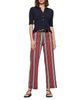Sanctuary Sanctuary Mariner Mid Rise Ankle Crop Jeans in Verry Berry Stripe - 2