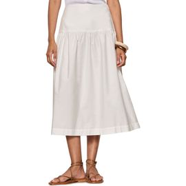Sanctuary Sanctuary Matter of Time Cotton Poplin Midi Skirt