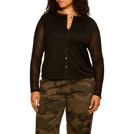 Sanctuary Sanctuary Mesh Long Sleeve Cardigan