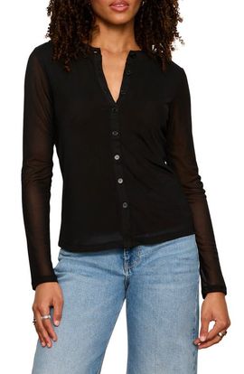 Sanctuary Sanctuary Mesh Sleeve Cardigan