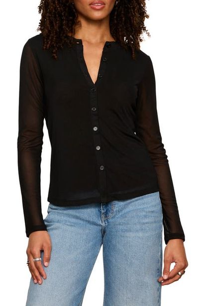 Sanctuary Sanctuary Mesh Sleeve Cardigan
