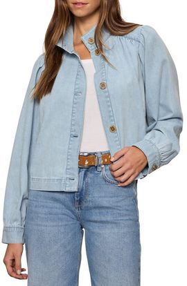 Sanctuary Sanctuary Puff Shoulder Denim Jacket