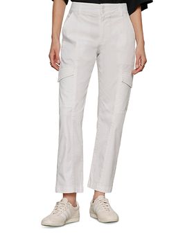 Sanctuary Sanctuary Rebel High Rise Straight Crop Jeans in Chalk