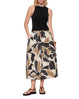 Sanctuary Sanctuary Sandbar Mix Media Midi Dress