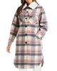 Sanctuary Sanctuary Sherpa Trim Plaid Coat - 5