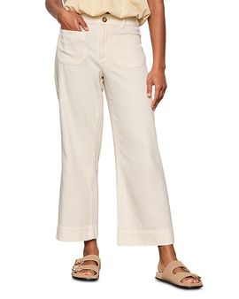 Sanctuary Sanctuary Soft Marine Wide Leg Crop Pants