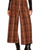 Sanctuary Sanctuary Terrace Plaid Crop Wide Leg Pants - 1