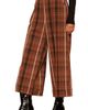 Sanctuary Sanctuary Terrace Plaid Crop Wide Leg Pants - 4