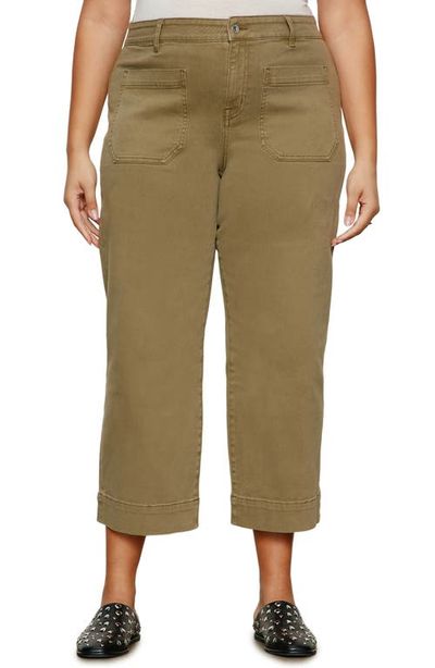 Sanctuary Sanctuary The Marine Crop Wide Leg Jeans