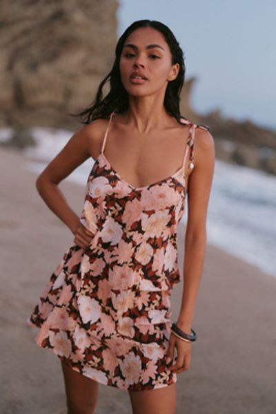 clairyn tiered mini dress Long sleeve mini dress