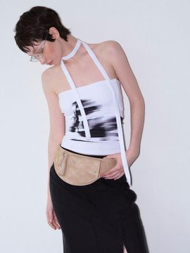 SAND MUSEUM BULLET BELT BAG [Sand Beige]