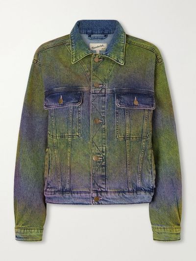 SANDERLAK Ombré denim jacket