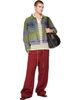 Sanderlak Sanderlak Blue & Green Jean Denim Jacket - 4