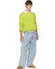 Sanderlak Sanderlak Blue Wide Jeans - 4