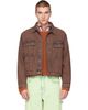 Sanderlak Sanderlak Brown Jean Denim Jacket - 1