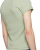 Sanderlak Sanderlak Green Skinny Rib T-shirt - 3
