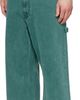 Sanderlak Sanderlak Green Wide Skater Jeans - 4